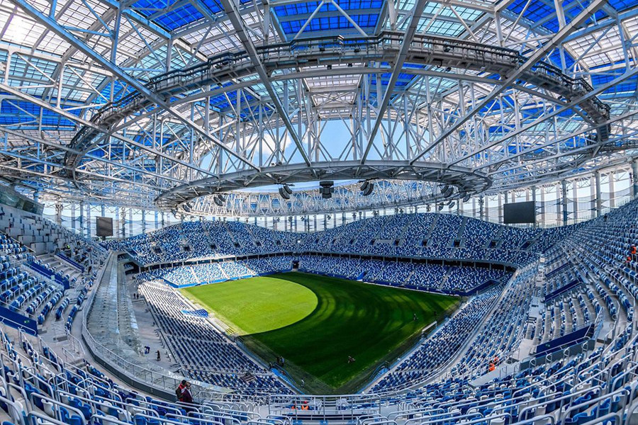 武穴篮球场网架案例